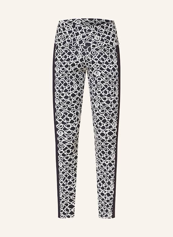 SPORTALM Golfhose DUNKELBLAU/ ECRU