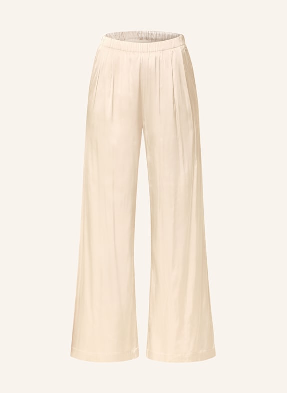 MOS MOSH Marlenehose MMRITA aus Satin BEIGE