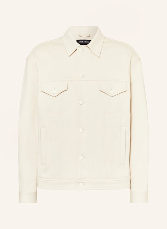 DOLCE & GABBANA Overjacket ECRU