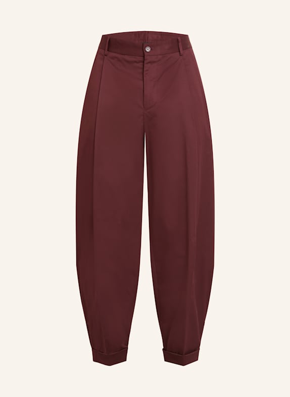 DOLCE & GABBANA Chinos slim fit DARK RED