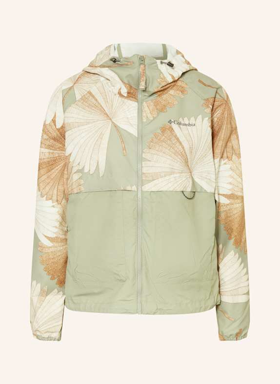 Columbia SPIRE VALLEY™ windbreaker LIGHT GREEN/ BEIGE