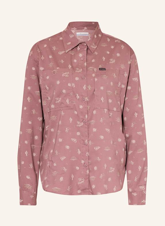 Columbia SILVER RIDGE UTILITY™ outdoor blouse ROSE/ LIGHT GREEN/ CREAM