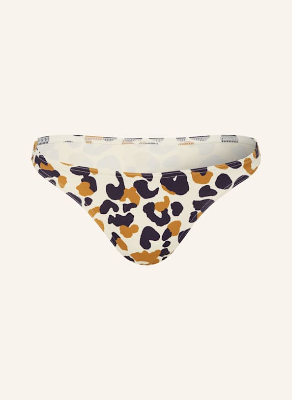 ERES Basic-Bikini-Hose NAUTILE ECRU/ DUNKELBLAU/ COGNAC