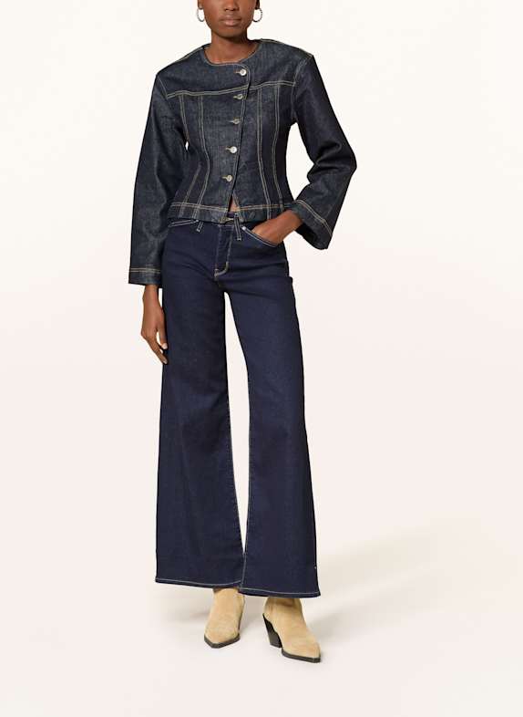 gina tricot Jeansjacke DUNKELBLAU