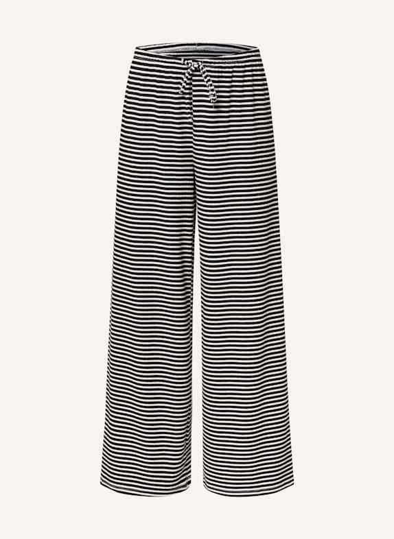 gina tricot Strickhose WEISS/ SCHWARZ
