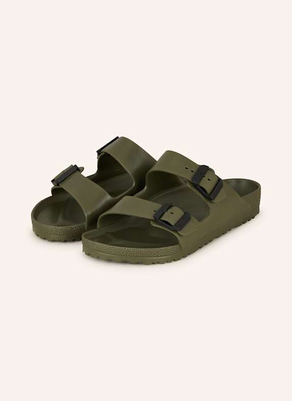 BIRKENSTOCK Pantoletten ARIZONA STEALTH BUCKLE KHAKI