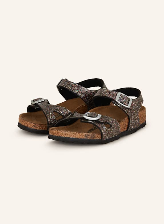 BIRKENSTOCK Sandały RIO CZARNY