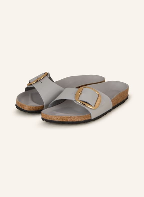 BIRKENSTOCK Slides MADRID BIG BUCKLE GRAY