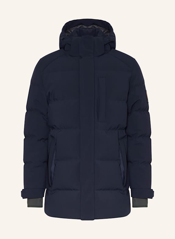 BELSTAFF Daunenjacke PENDULUM mit abnehmbarer Kapuze DUNKELBLAU