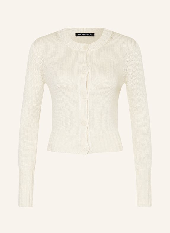 IRIS von ARNIM Strickjacke MAE aus Seide ECRU