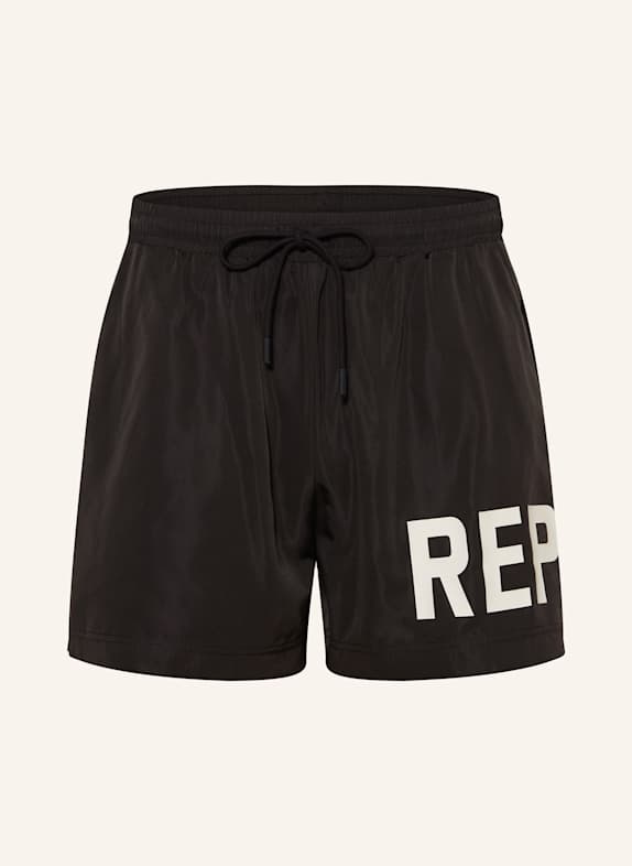 REPRESENT Badeshorts SCHWARZ