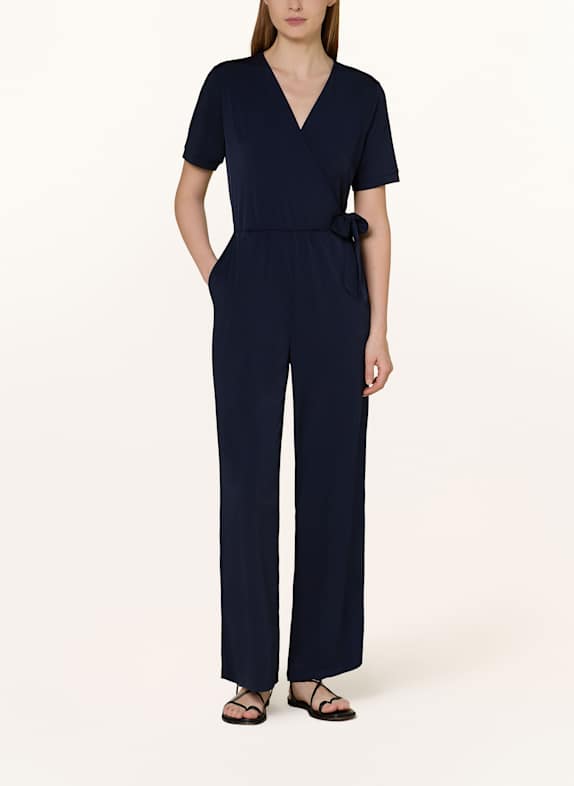 CARTOON Jumpsuit in wrap look DARK BLUE