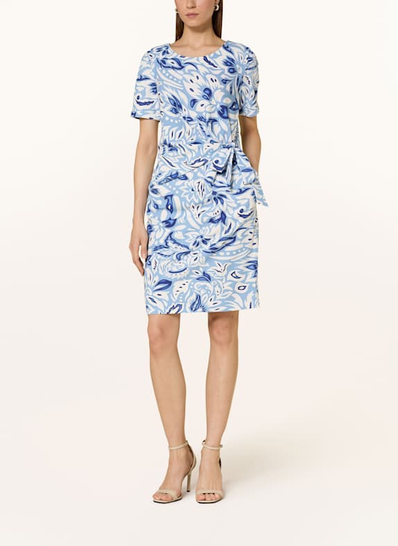 CARTOON Jerseykleid HELLBLAU/ DUNKELBLAU/ WEISS