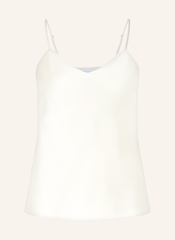 PATRIZIA PEPE Satin top ECRU
