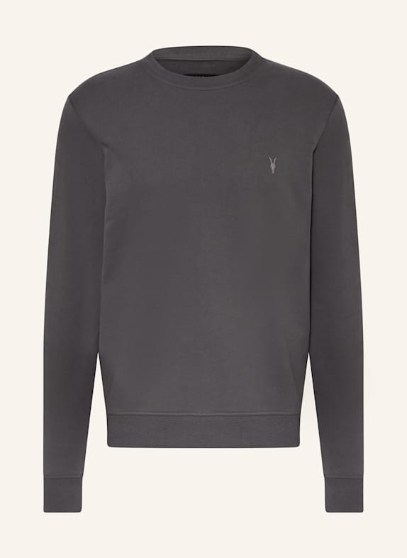 ALLSAINTS Mikina RAVEN CREW ŠEDÁ