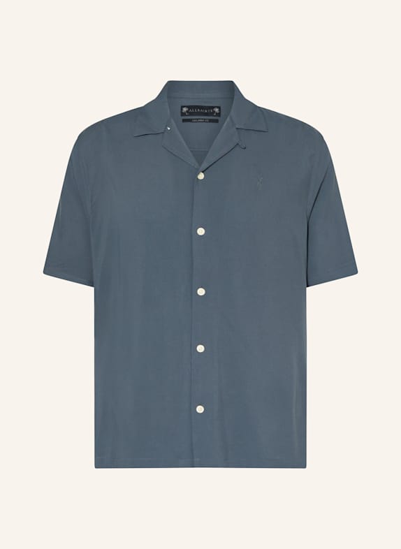 ALLSAINTS Resorthemd VENICE Relaxed Fit DUNKELGRAU