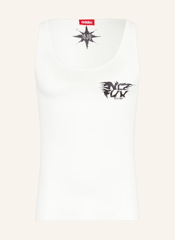 032c Top BLACK SUN WEISS