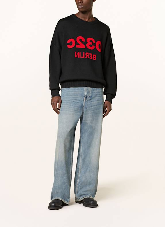 032c Sweter SELFIE CZARNY