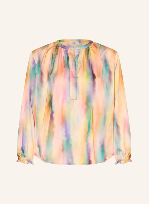CINQUE Blusenshirt CITERESA aus Satin ROSA/ LILA/ GRÜN