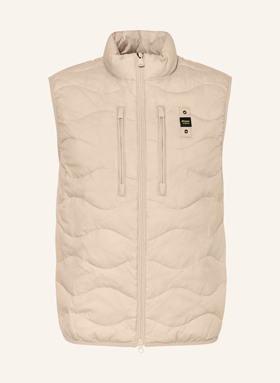 Blauer Steppweste VINCENT BEIGE