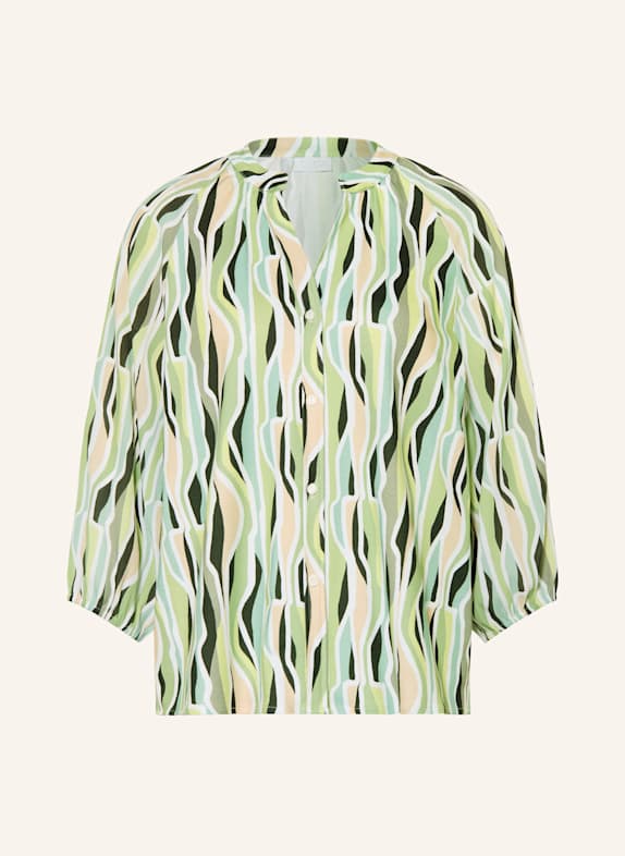 DESOTO Bluse mit 3/4-Arm HELLGRÜN/ MINT/ SCHWARZ