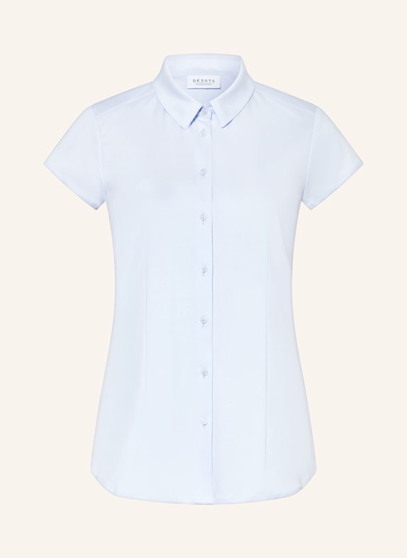 DESOTO Hemdbluse ESSENTIAL PIA aus Jersey HELLBLAU