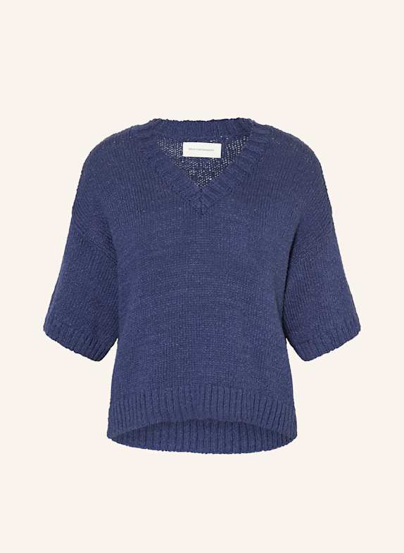 MSCH COPENHAGEN Strickshirt MSCHHANNALIE DUNKELBLAU