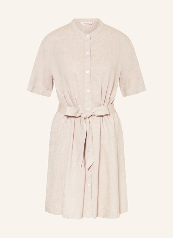 MSCH COPENHAGEN Kleid MSCHPENNIE GINIA mit Leinen BEIGE