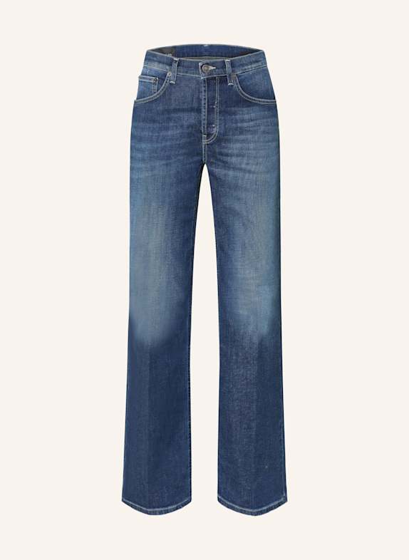 Dondup Wide leg jeans JACKLYN 800 blue dublau