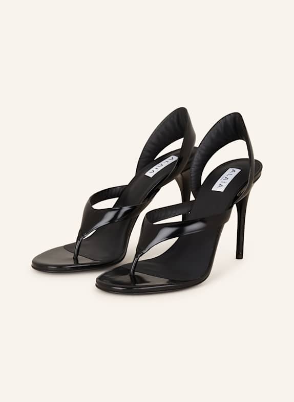 ALAÏA Zehentrenner SCHWARZ