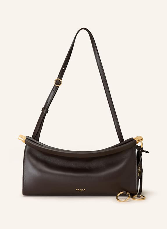 ALAÏA Shoulder bag LE CLICK SMALL DARK BROWN