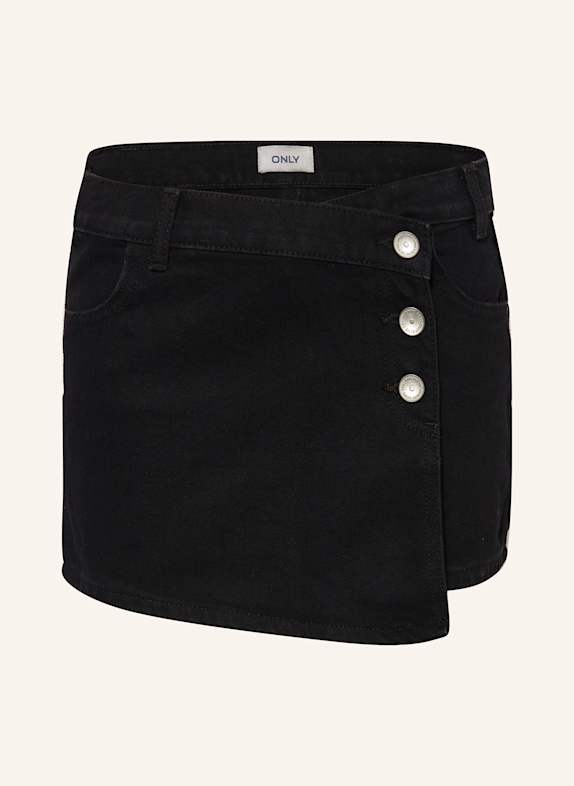 ONLY Spódnico-spodnie BLACK DENIM