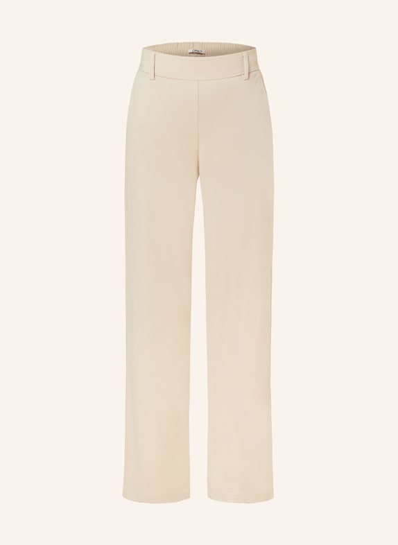 ONLY Marlenehose aus Sweat BEIGE
