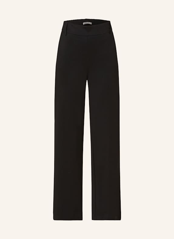 ONLY Marlenehose aus Sweat SCHWARZ