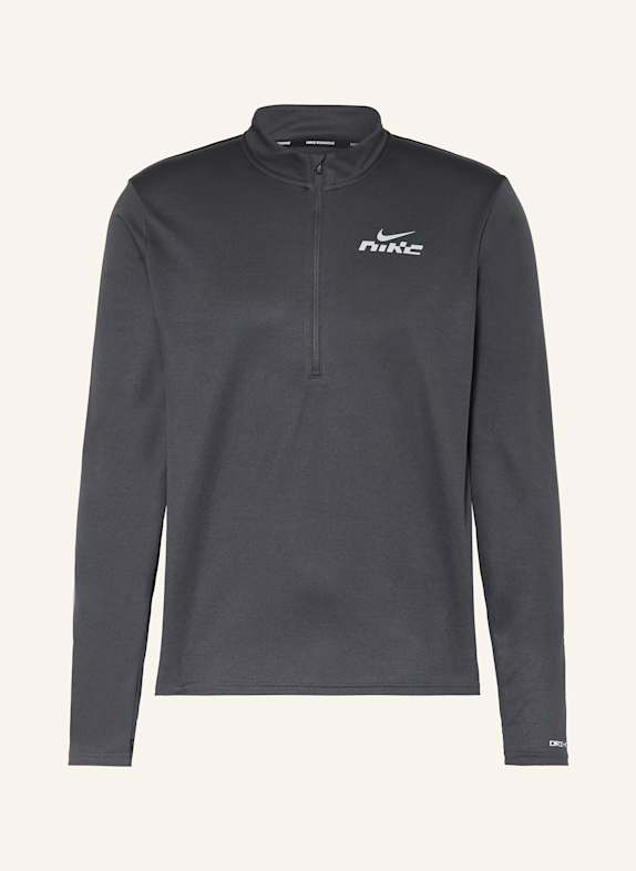 Nike Laufshirt PACER FLASH DUNKELGRAU