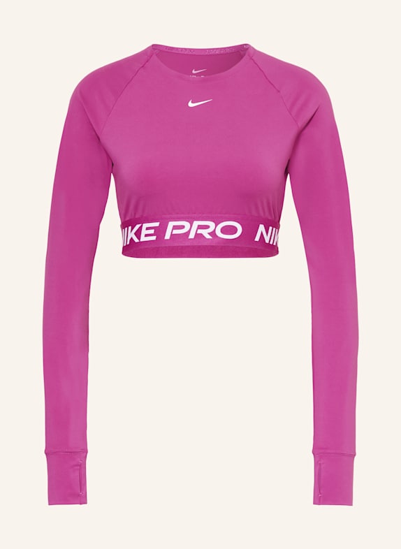 Nike Cropped-Longsleeve PRO 365 DRI-FIT FUCHSIA