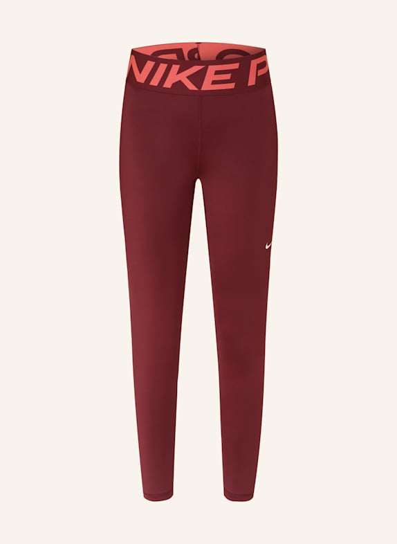 Nike Tights PRO SCULPT DUNKELROT