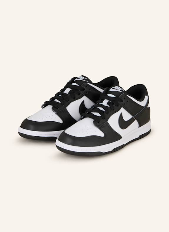 Nike Sneakersy DUNK BIAŁY/ CZARNY