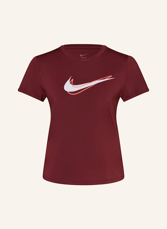 Nike Laufshirt ONE SWOOSH DUNKELROT
