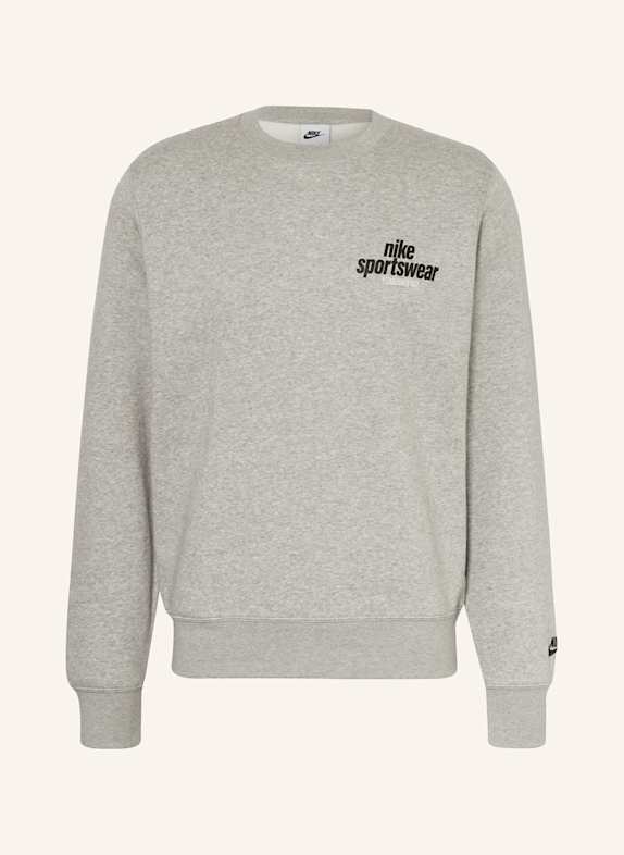 Nike Bluza nierozpinana CLUB JASNOCZARY