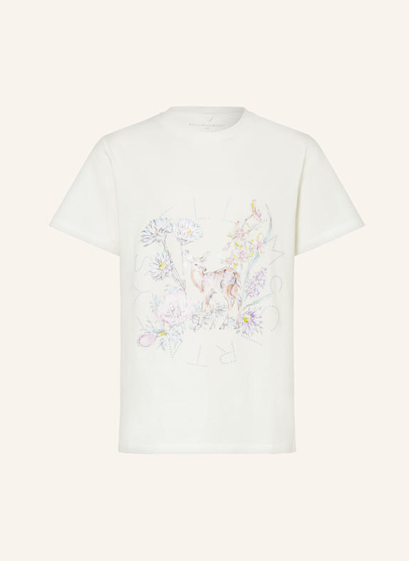 STELLA McCARTNEY KIDS T-Shirt WEISS/ HELLROSA