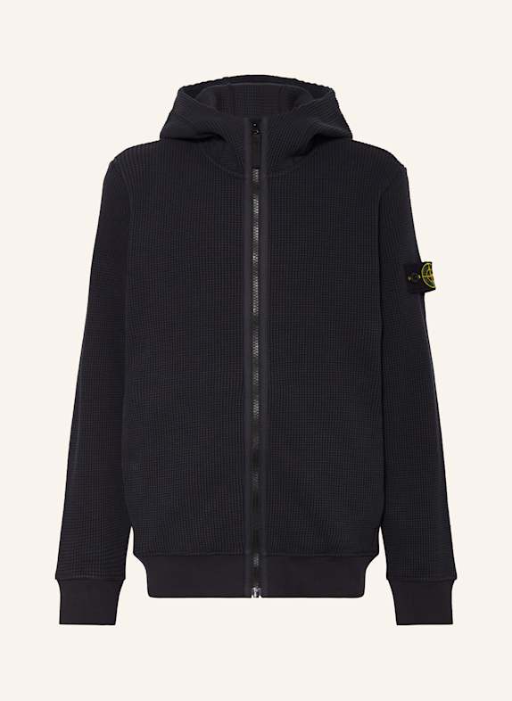 STONE ISLAND JUNIOR Bluza rozpinana GRANATOWY