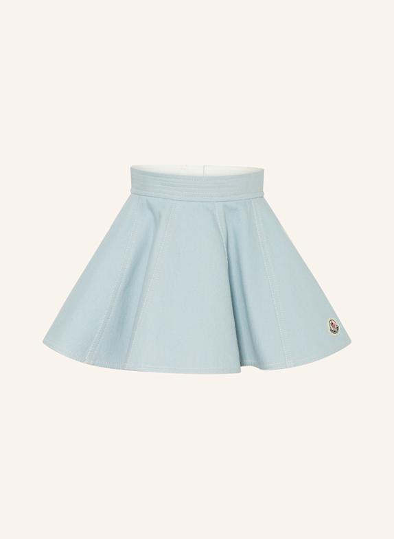 MONCLER enfant Spódnica jeansowa JASNONIEBIESKI