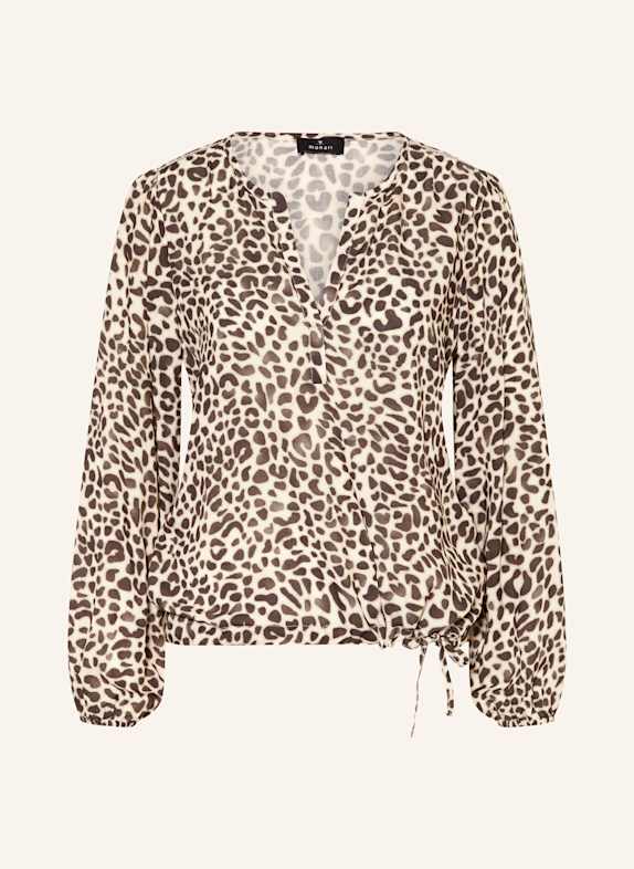 monari Blusenshirt CREME/ SCHWARZ