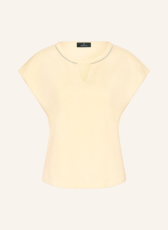 monari T-Shirt mit Cut-outs HELLGELB