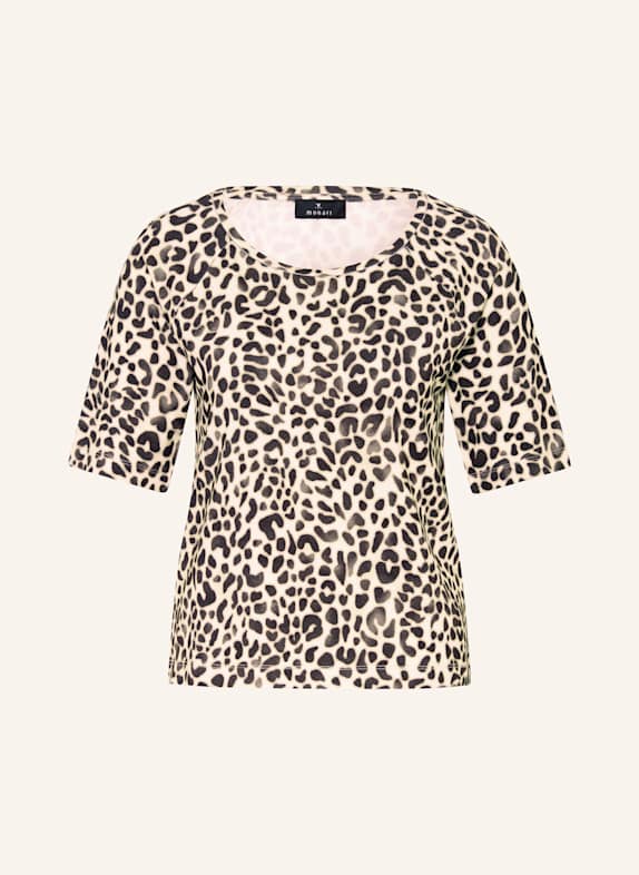 monari T-Shirt CREME/ SCHWARZ