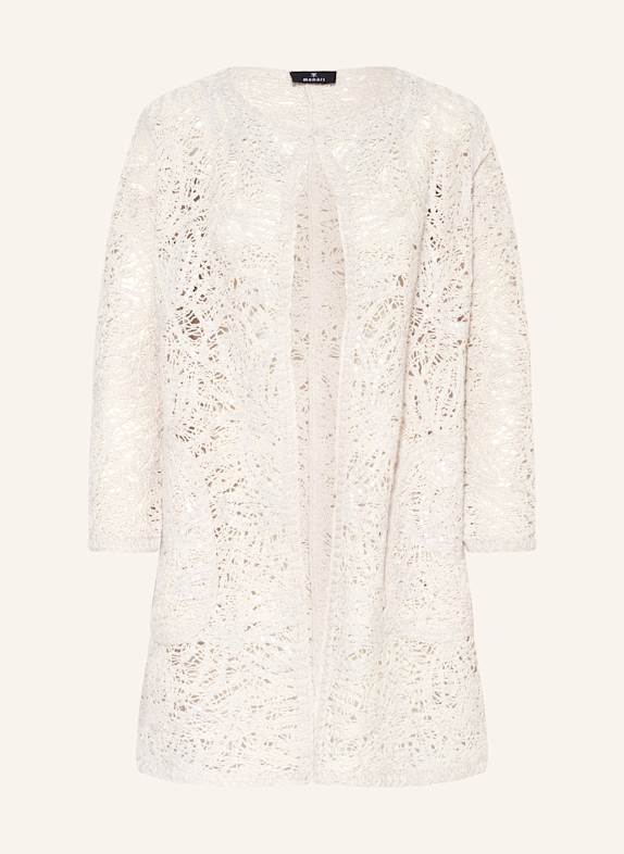 monari Häkeljacke mit Pailletten NUDE