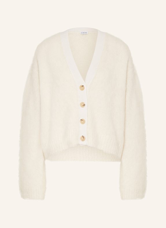 LOEWE Cardigan with alpaca ECRU