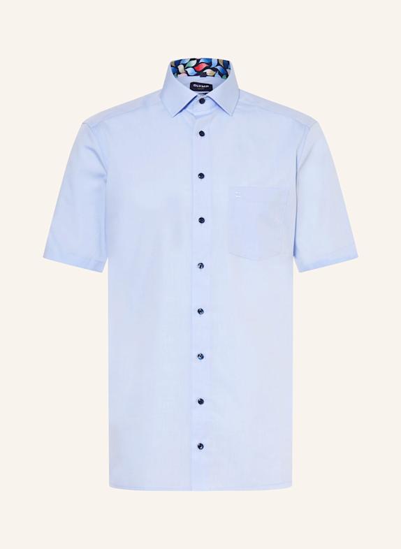 OLYMP Kurzarm-Hemd Luxor modern fit HELLBLAU