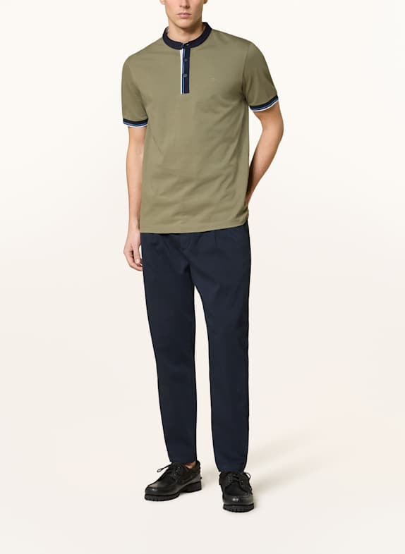 OLYMP Tricou polo cu model piqué KAKI